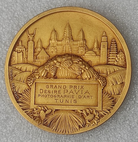Medaille exposition coloniale - medaille,