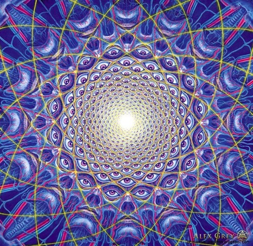 Alex grey art print collective - grey,