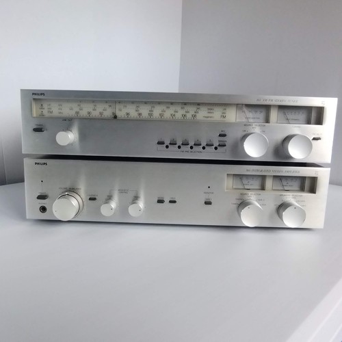 Ensemble vintage philips - hi-fi,