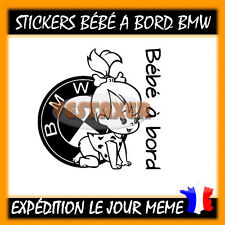 Bébé a Bord BMW fille couleur aux choix
