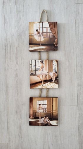 Suspension murale triptyque - , en