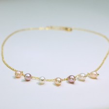 collier en perles d'eau douce