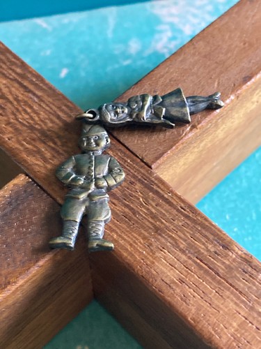 Ancien charm breloque porte - charm,