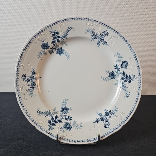 Plat rond décor yvette - rond,