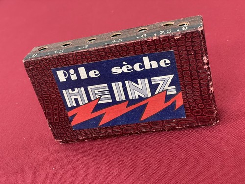 Pile sèche heinz ancienne - pile,