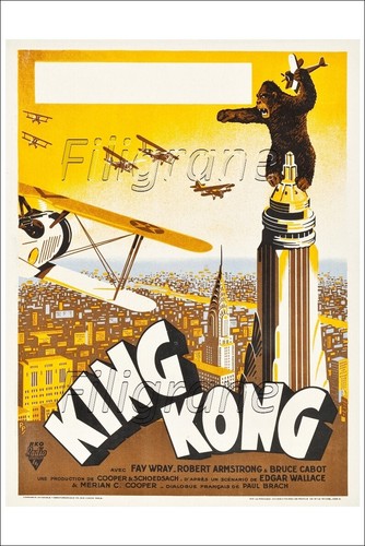 King kong film rnxj poster - film,