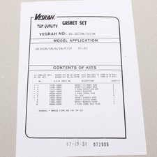 Ensemble complet de joints