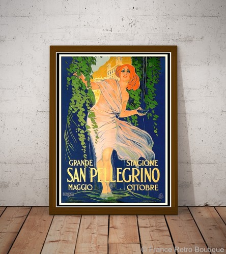 Affiche publicitaire vintage