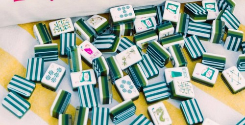 American mahjong game - american,