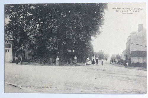 Cpa nièvre myennes - cpa,