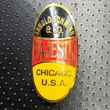 Vintage Bi ke Emblem Maje stic