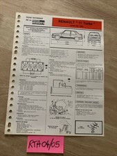 Fiche technique automobile