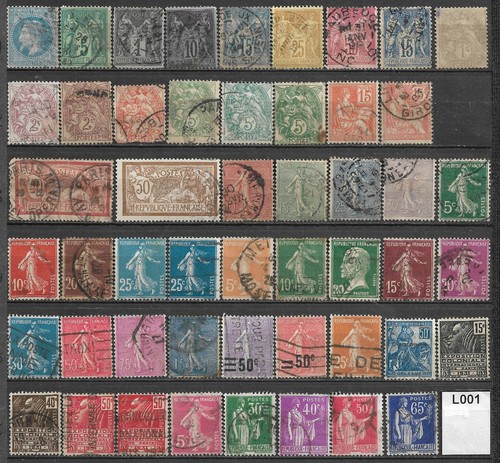 Lot timbres napoleon - lot, 50