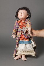 Bébé chinois, asiatique pour poupée ancienne Jumeau, bru, sfbj,