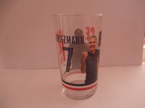 Verre equipe france foot - verre,