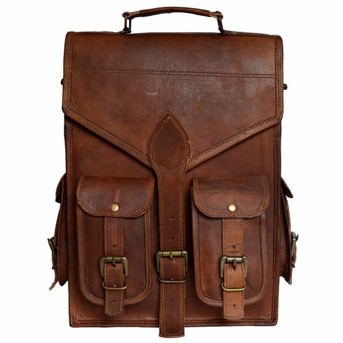 Sac dos vintage - cuir,