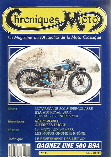 Chroniques moto 11 - chroniques,