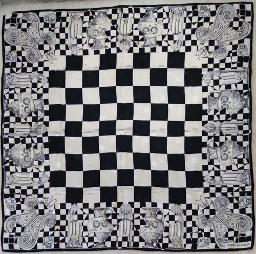 Magnifique foulard soie - foulard, en