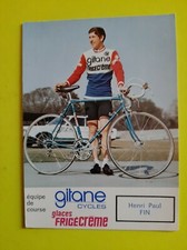 CYCLISME carte cycliste HENRI