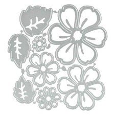 8 PCS Matrices de Coupe de Fleurs Modèles de Coupe en Métal Matrices en Métal...