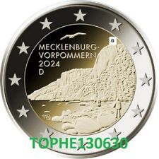 ALLEMAGNE 2 EURO COMMÉMORATIVE 2024 " MECKLEMBURG " ATELIERS G - UNC -