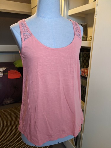 Shirt orange avec dentelle - ti-shirt,