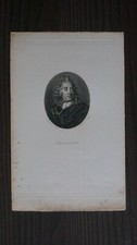 CHAULIEU GUILLAUME ANFRIE DE (1639-1720) -ABBE DE CHAULIEU-GRAVURE ORIG. XIXEME