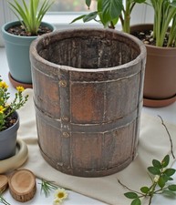 Seau À Mesurer En Bois