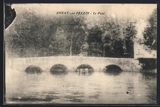 CPA Annay-sur-Serein, Le Pont 