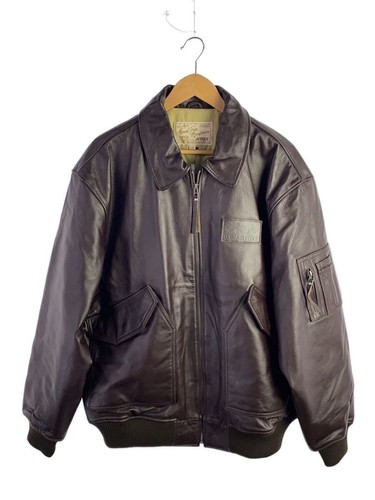 Avirex leather jacket - leather,