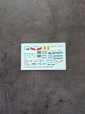 Decal 1/43 Peugeot 306 rally