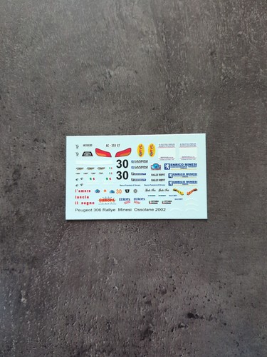 Decal peugeot 306 rally - peugeot,