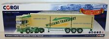 CORGI CC13746 TRACTEUR SCANIA AVEC SEMI REMORQUE TRAILER TRANSPORT WILLIAMS 