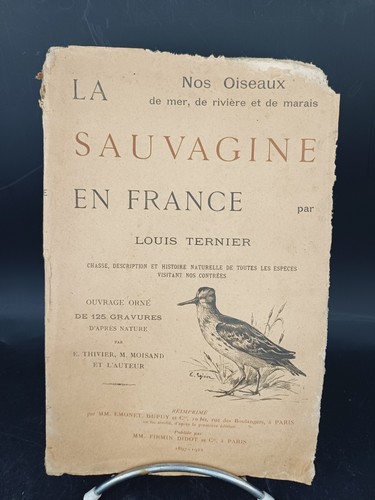Livre sauvagine france - livre, "la
