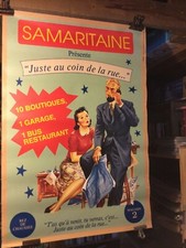 AFFICHE  LA SAMARITAINE PIN UP