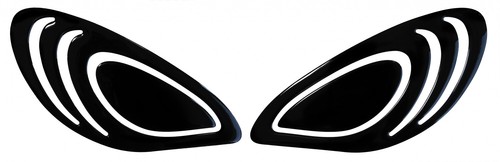 Autocollant genouillère moto