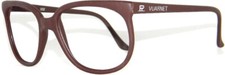 Lunettes de vue marron mat