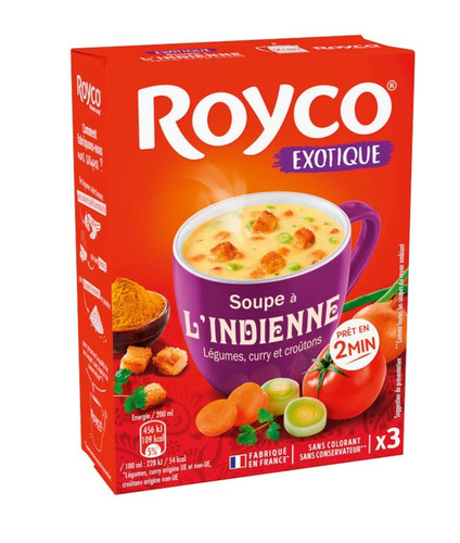 Royco soupe l indienne - royco, à