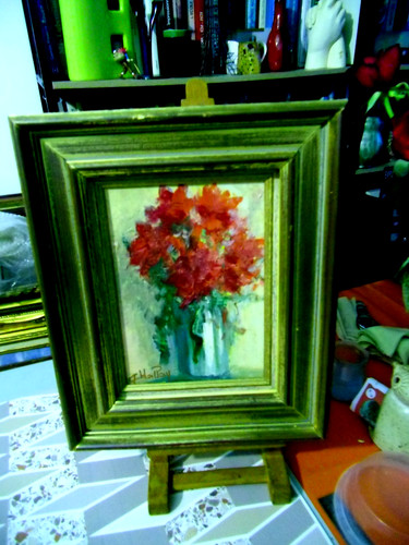 Superbe petit tableau - petit,