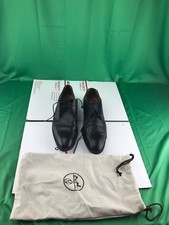 hermes mens shoes black SZ 43