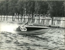 COURSE BATEAU OFFSHORE vers 1935 grande photo 18 x 24 cm