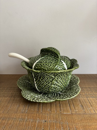Grosse soupière feuille - grosse, de