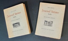 Tolstoï Journal intime 2 volumes Ed. du Trianon 1926 TBE