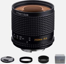 TTartisan 250mm F5.6 Manual Telephoto Reflex Lens Doughnut Bokeh for M42 Mount