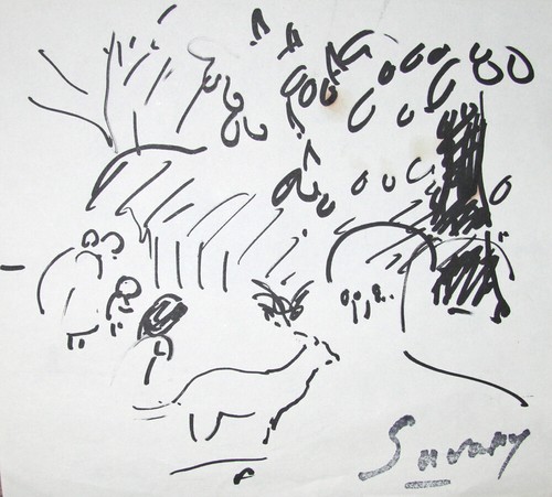 Robert savary dessin - savary,
