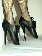 Escarpins, Pumps Ballet Cuir 100% - Heels 21Cm - Largeur 37-47 FS1084