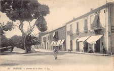 Algérie - BÉJAÏA Bougie - Avenue de la gare - Hôtel Café Restaurant - Ed. Lévy L