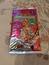 Booster Scellé Carddass le grand combat Bandai  Power Level Française Série 5