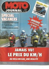 MOTO JOURNAL N°712 BOXER / GODIER-GENOUD / MARTIN / PEM'DA / 600 XR HONDA