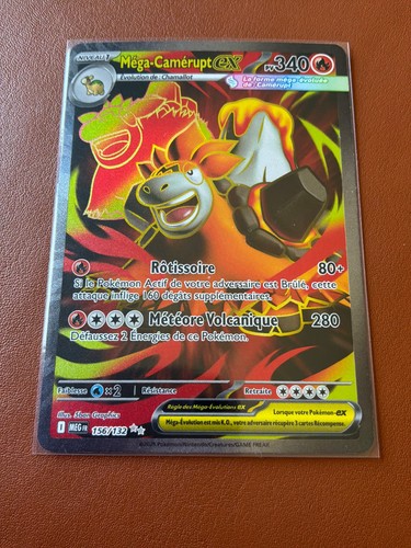 Carte pokemon mega camerupt - pokemon, mega-camerupt
